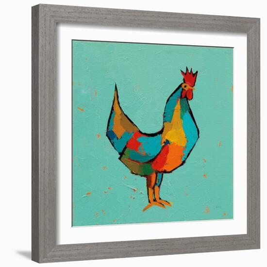 The Strutter-Phyllis Adams-Framed Art Print