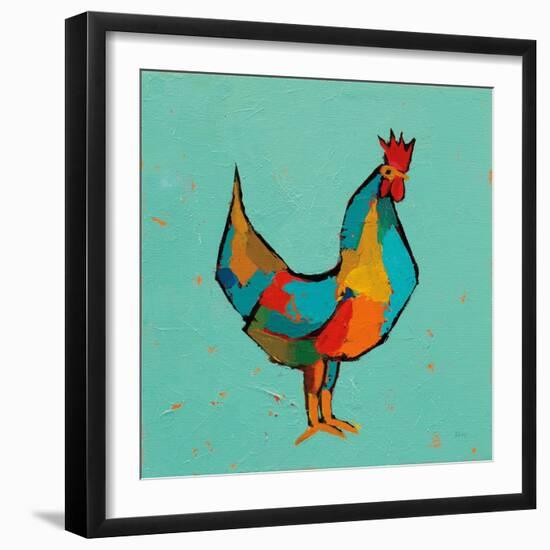 The Strutter-Phyllis Adams-Framed Art Print