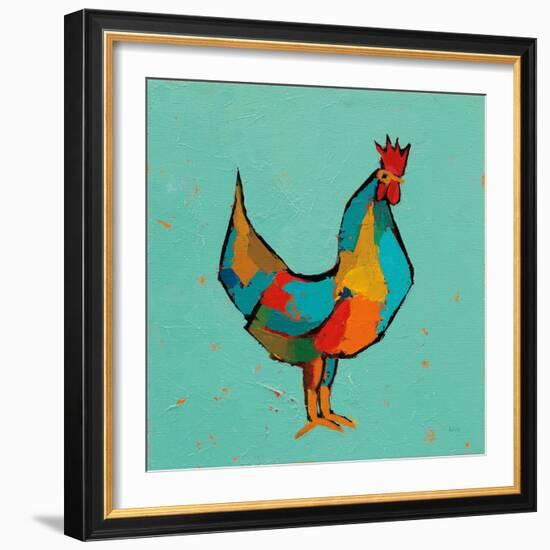 The Strutter-Phyllis Adams-Framed Art Print