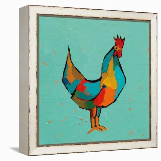 The Strutter-Phyllis Adams-Framed Stretched Canvas