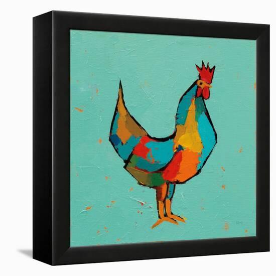 The Strutter-Phyllis Adams-Framed Stretched Canvas