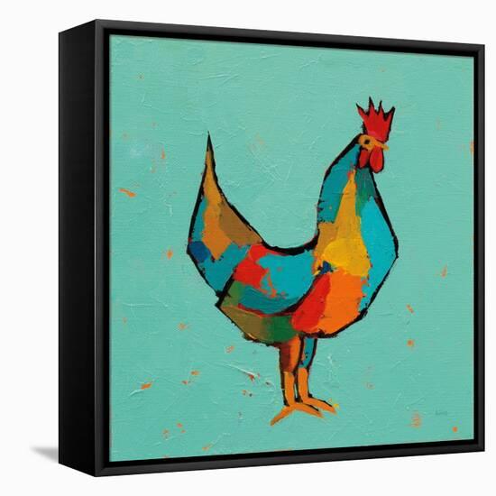 The Strutter-Phyllis Adams-Framed Stretched Canvas