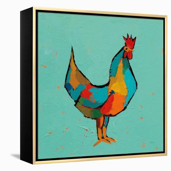 The Strutter-Phyllis Adams-Framed Stretched Canvas