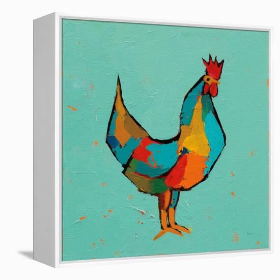 The Strutter-Phyllis Adams-Framed Stretched Canvas