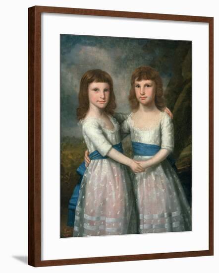 The Stryker Sisters, 1787-Ralph Earl-Framed Giclee Print