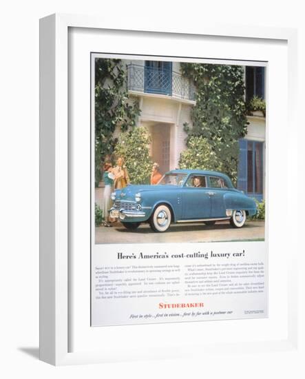 The Studebaker Land Cruiser, 1948-null-Framed Giclee Print