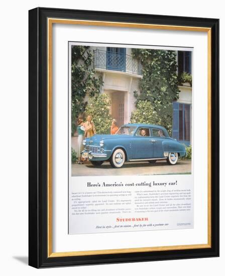 The Studebaker Land Cruiser, 1948-null-Framed Giclee Print