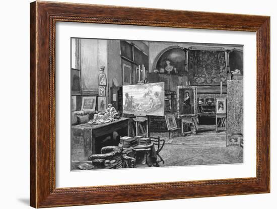 'The Studio', 1896-William Hatherell-Framed Giclee Print