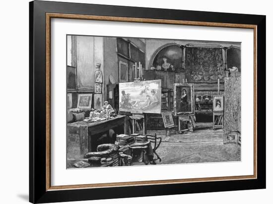 'The Studio', 1896-William Hatherell-Framed Giclee Print