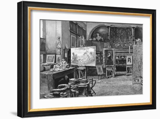 'The Studio', 1896-William Hatherell-Framed Giclee Print