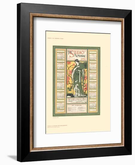 The Studio Almanac-Arthur A^ Orr-Framed Collectable Print