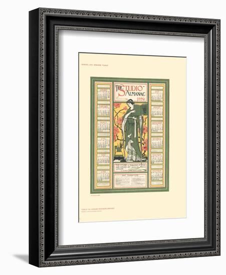 The Studio Almanac-Arthur A^ Orr-Framed Collectable Print