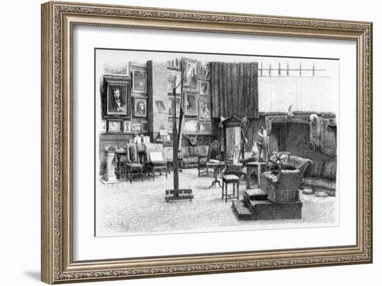 The Studio, C1880-1882-Alexandre Cabanel-Framed Giclee Print