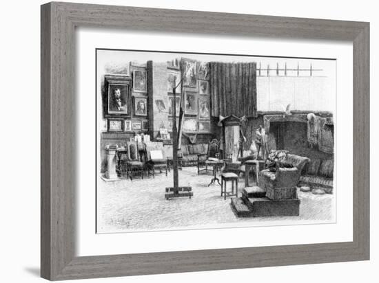 The Studio, C1880-1882-Alexandre Cabanel-Framed Giclee Print
