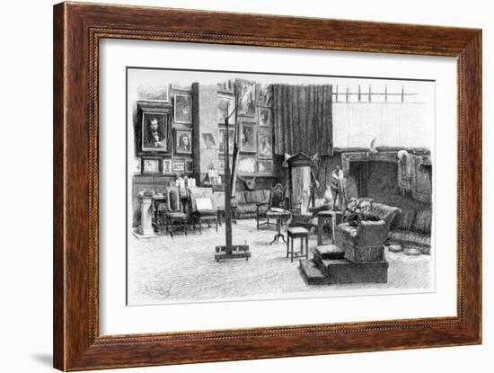 The Studio, C1880-1882-Alexandre Cabanel-Framed Giclee Print