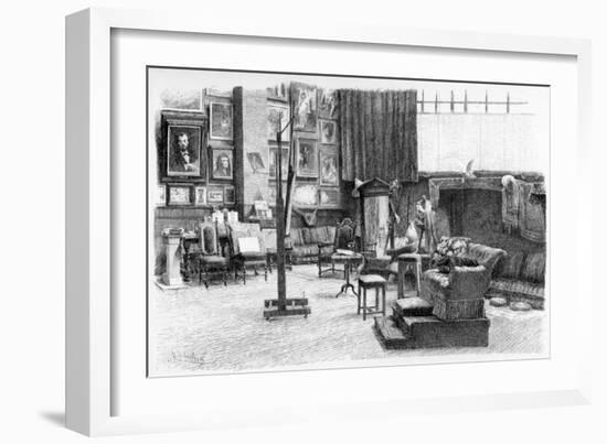 The Studio, C1880-1882-Alexandre Cabanel-Framed Giclee Print