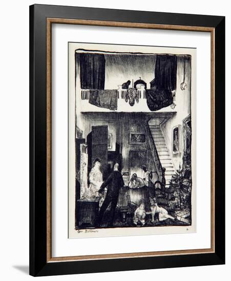 The Studio, Christmas 1916-George Wesley Bellows-Framed Giclee Print