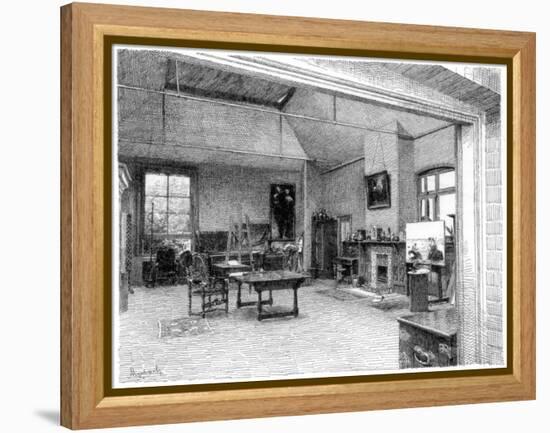 The Studio, East, C1880-1882-James Clarke Hook-Framed Premier Image Canvas