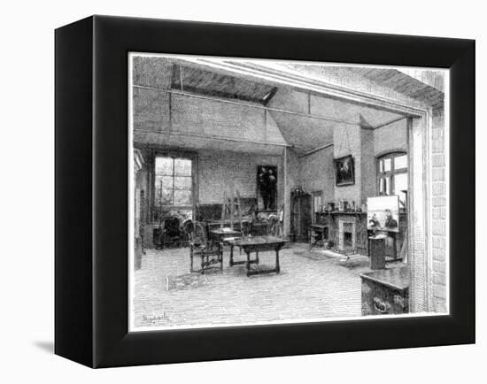 The Studio, East, C1880-1882-James Clarke Hook-Framed Premier Image Canvas