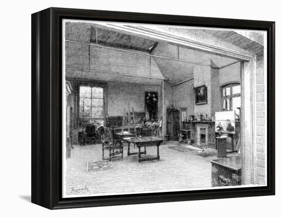 The Studio, East, C1880-1882-James Clarke Hook-Framed Premier Image Canvas