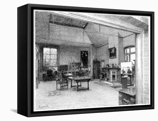 The Studio, East, C1880-1882-James Clarke Hook-Framed Premier Image Canvas