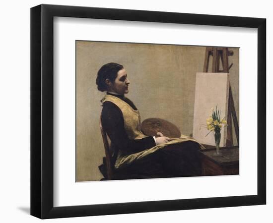 The Study-Henri Fantin-Latour-Framed Giclee Print