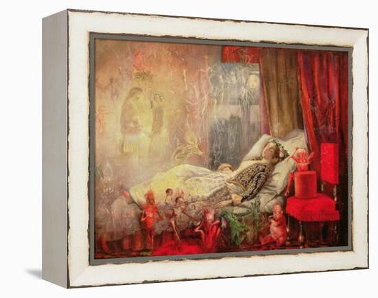 The Stuff That Dreams are Made Of, 1858-John Anster Fitzgerald-Framed Premier Image Canvas