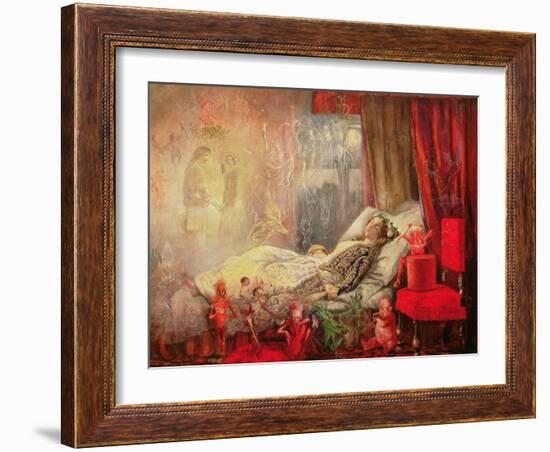 The Stuff That Dreams are Made Of, 1858-John Anster Fitzgerald-Framed Giclee Print