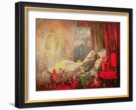 The Stuff That Dreams are Made Of, 1858-John Anster Fitzgerald-Framed Giclee Print