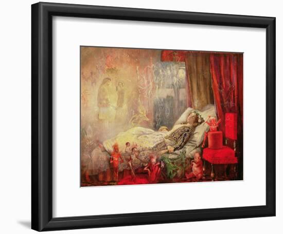 The Stuff That Dreams are Made Of, 1858-John Anster Fitzgerald-Framed Giclee Print