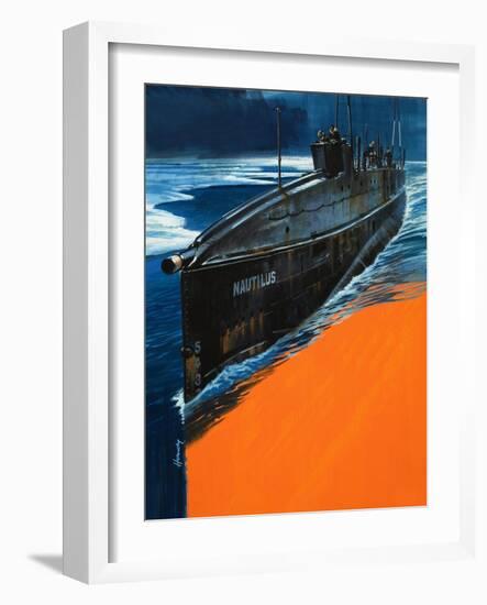 The Submarine Nautilus-Wilf Hardy-Framed Giclee Print