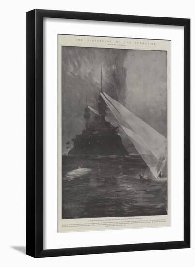 The Subterfuge of the Submarine-Henry Charles Seppings Wright-Framed Giclee Print