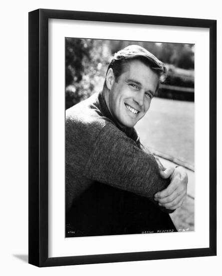 The Subterraneans, George Peppard, Directed by Ranald Macdougall, 1960-null-Framed Photographic Print