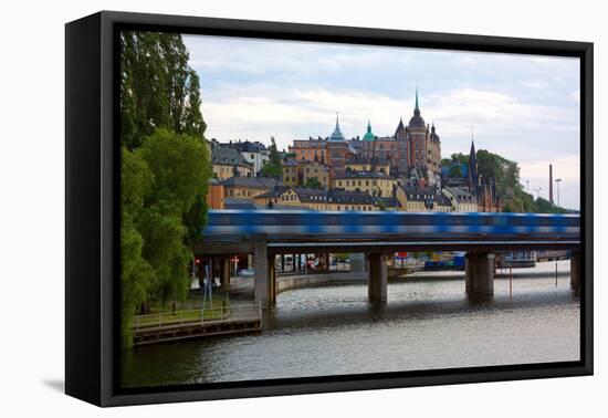 The Subway in Stockholm-a_andreev-Framed Premier Image Canvas