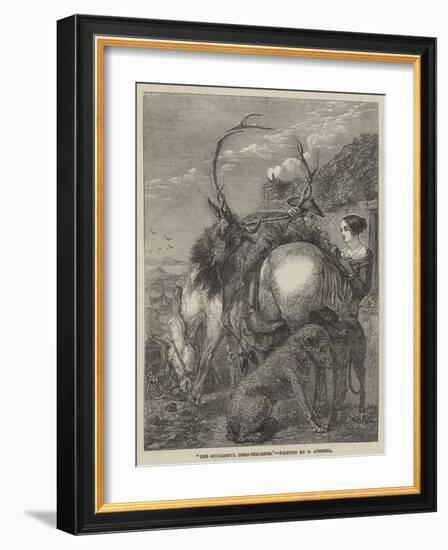 The Successful Deer-Stalkers-Richard Ansdell-Framed Giclee Print