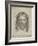 The Sudarium of Saint Veronica, 1649-Claude Mellan-Framed Giclee Print