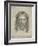 The Sudarium of Saint Veronica, 1649-Claude Mellan-Framed Giclee Print