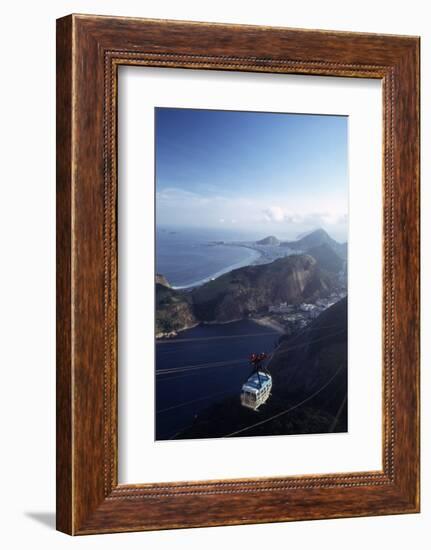 The Sugar Loaf Cable Car (Bondinho Do Pao De Acucar), Rio De Janeiro, Brazil-Alfred Eisenstaedt-Framed Photographic Print