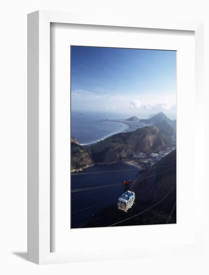 The Sugar Loaf Cable Car (Bondinho Do Pao De Acucar), Rio De Janeiro, Brazil-Alfred Eisenstaedt-Framed Photographic Print