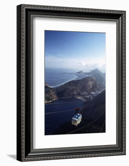 The Sugar Loaf Cable Car (Bondinho Do Pao De Acucar), Rio De Janeiro, Brazil-Alfred Eisenstaedt-Framed Photographic Print