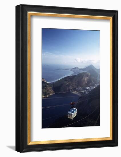 The Sugar Loaf Cable Car (Bondinho Do Pao De Acucar), Rio De Janeiro, Brazil-Alfred Eisenstaedt-Framed Photographic Print