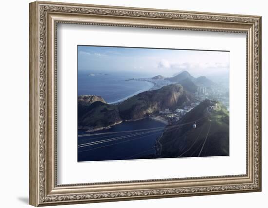 The Sugar Loaf Cable Car (Bondinho Do Pao De Acucar), Rio De Janeiro, Brazil-Alfred Eisenstaedt-Framed Photographic Print