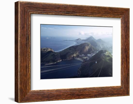 The Sugar Loaf Cable Car (Bondinho Do Pao De Acucar), Rio De Janeiro, Brazil-Alfred Eisenstaedt-Framed Photographic Print