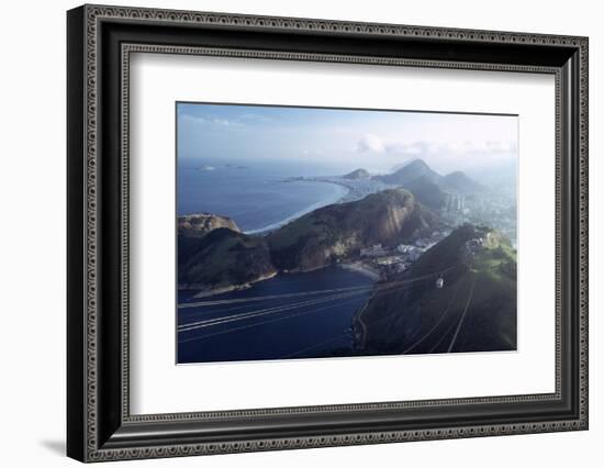 The Sugar Loaf Cable Car (Bondinho Do Pao De Acucar), Rio De Janeiro, Brazil-Alfred Eisenstaedt-Framed Photographic Print