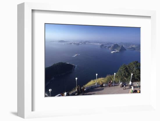 The Sugar Loaf Cable Car (Bondinho Do Pao De Acucar), Rio De Janeiro, Brazil-Alfred Eisenstaedt-Framed Photographic Print