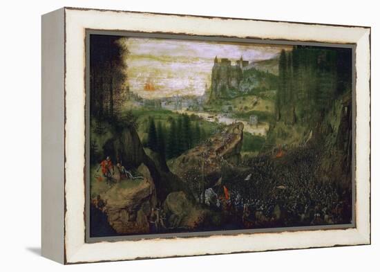 The Suicide of Saul, 1562-Pieter Bruegel the Elder-Framed Premier Image Canvas
