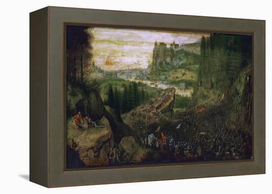 The Suicide of Saul, 1562-Pieter Bruegel the Elder-Framed Premier Image Canvas