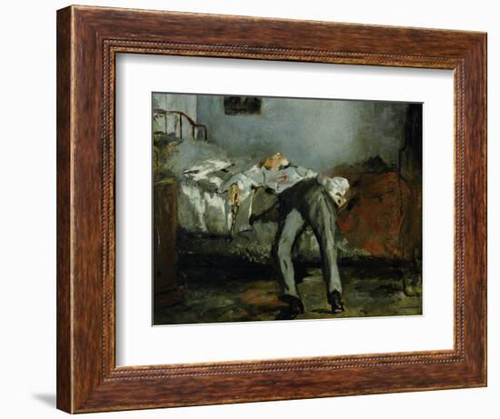 The Suicide-Edouard Manet-Framed Giclee Print