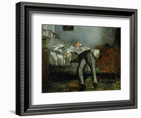 The Suicide-Edouard Manet-Framed Giclee Print