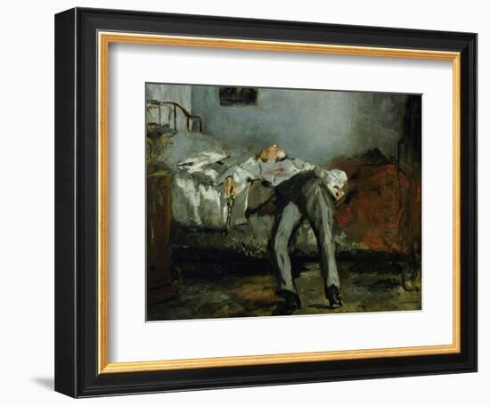 The Suicide-Edouard Manet-Framed Giclee Print